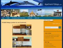 Tablet Screenshot of apartment-pattaya.com